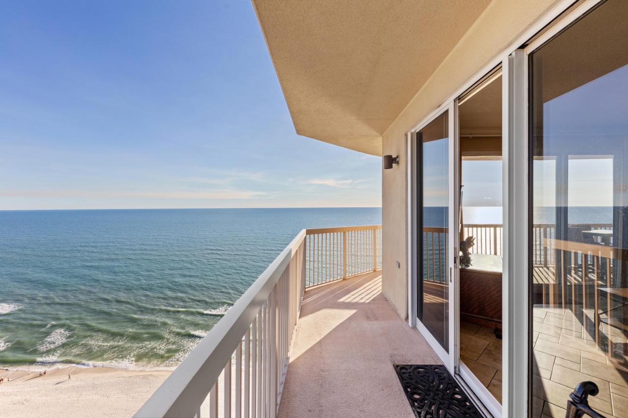 Gulf Front Master Bedroom! 2 Pools & Hot Tubs! Sleeps 8! Panama City Beach Esterno foto