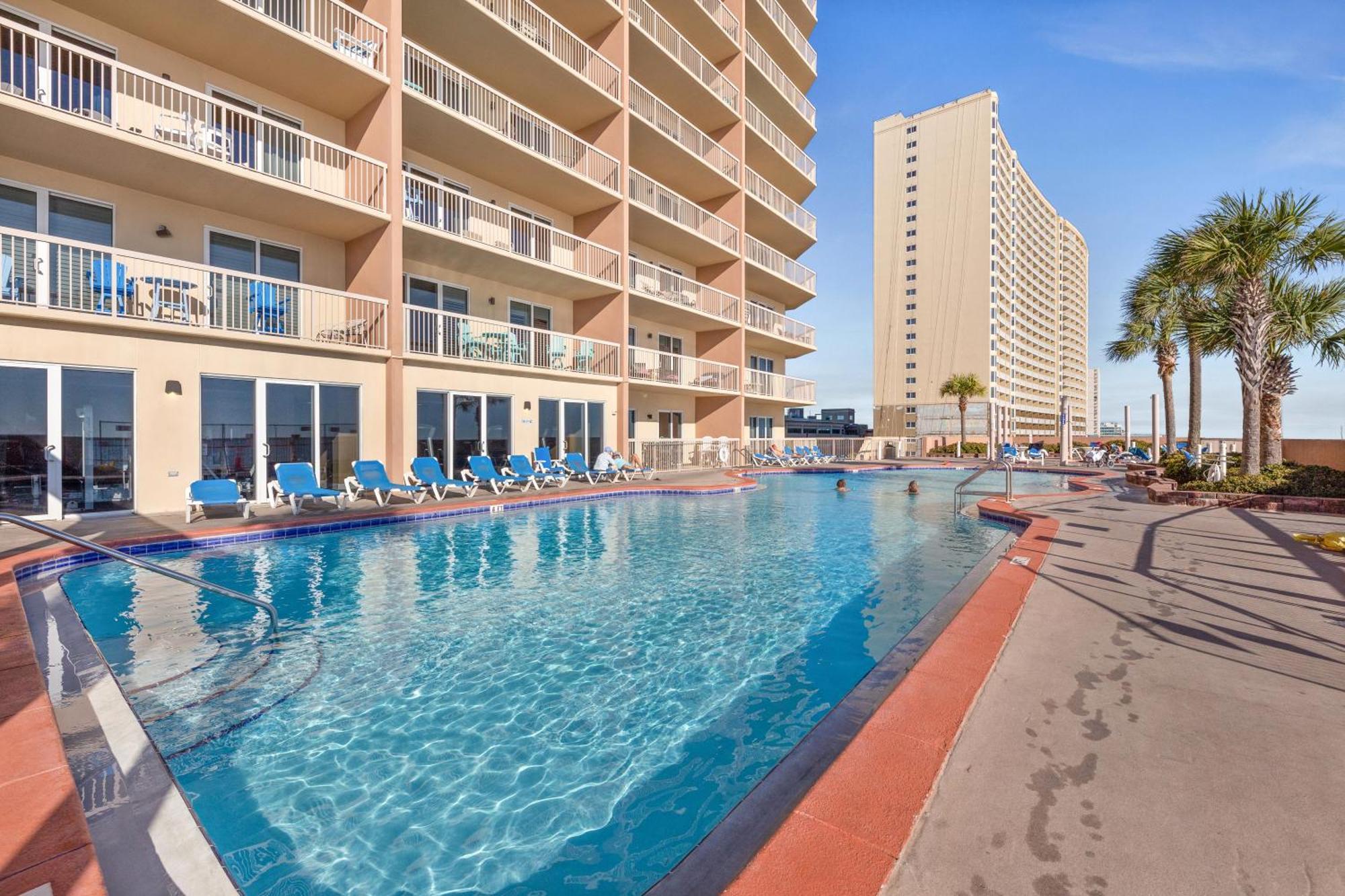 Gulf Front Master Bedroom! 2 Pools & Hot Tubs! Sleeps 8! Panama City Beach Esterno foto
