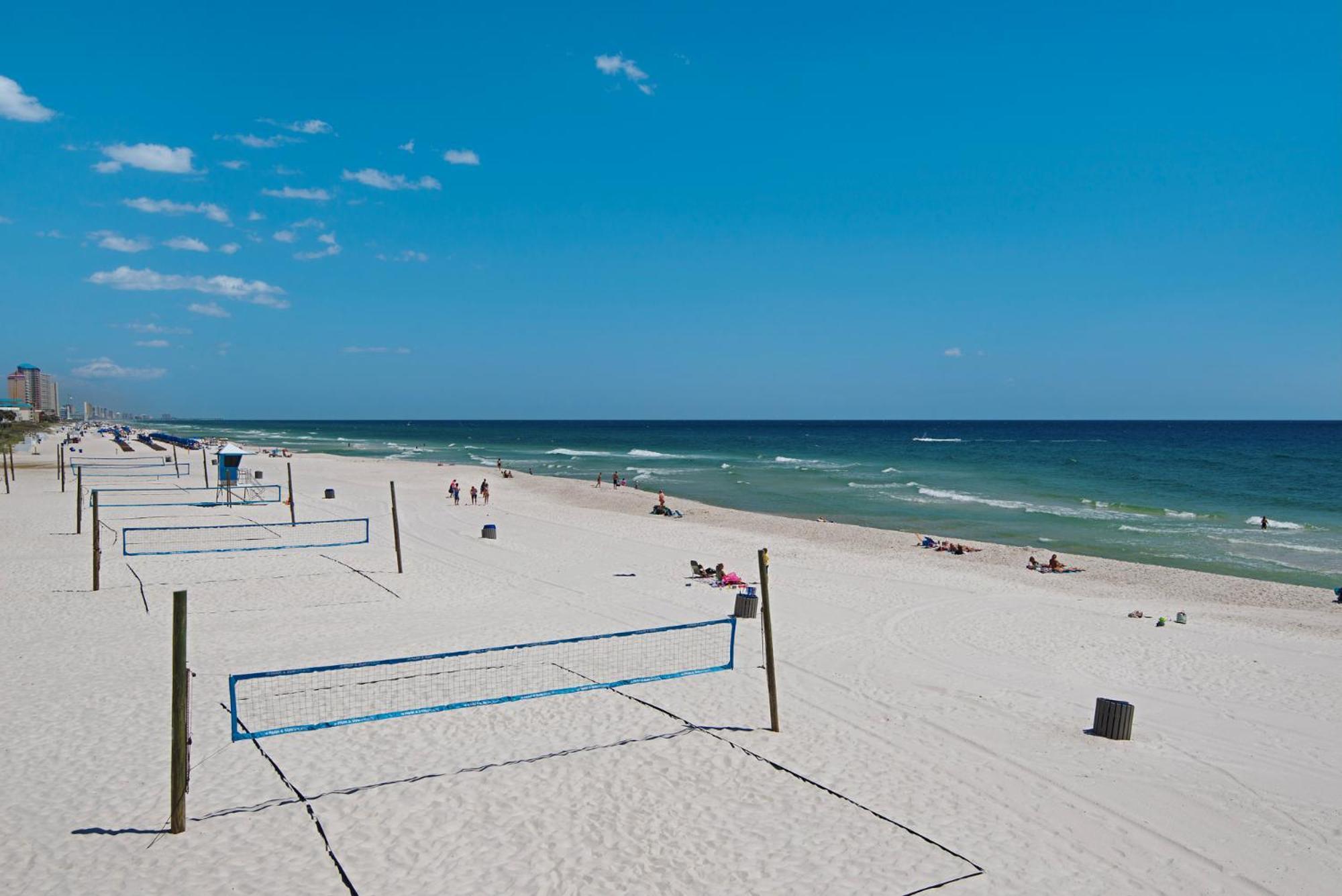 Gulf Front Master Bedroom! 2 Pools & Hot Tubs! Sleeps 8! Panama City Beach Esterno foto